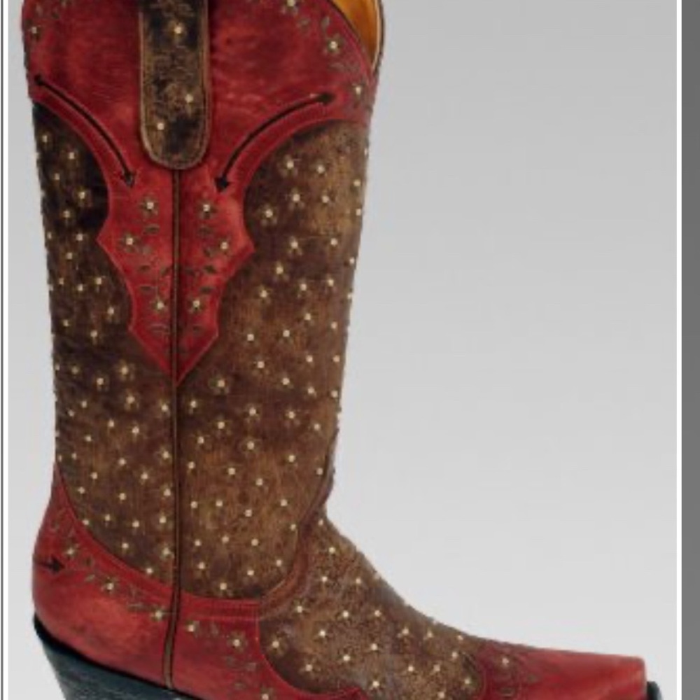 Vintage Old Gringo Tabetha studded Boot